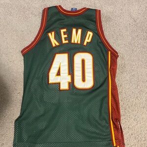 Shawn Kemp Sonics Jersey